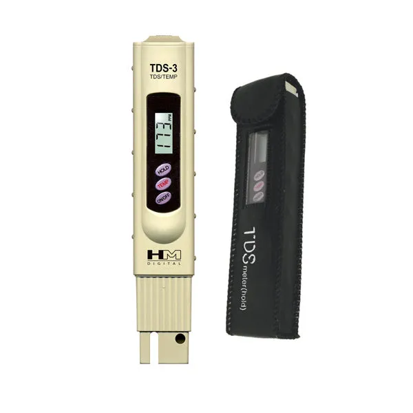 1/2 cubic ft DI Tank with TDS meter and Funnel