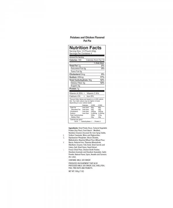 12 Month Supply for Family of 4, 3 Servings Per Day (4,320 Servings)