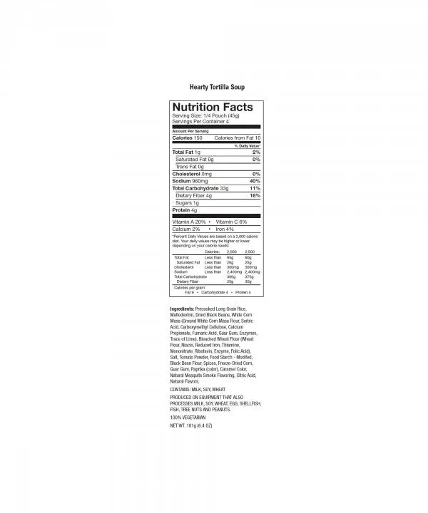 12 Month Supply for Family of 4, 3 Servings Per Day (4,320 Servings)