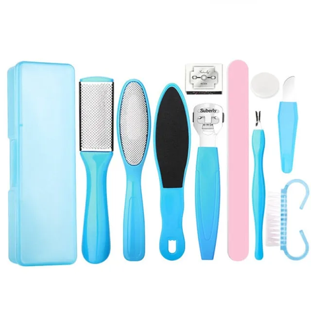 8/11 Pc Professional Pedicure Tool Kit
