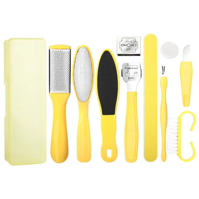 8/11 Pc Professional Pedicure Tool Kit