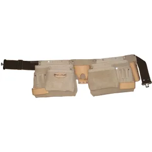 92424 - 10 Pocket Carpenter's Tool Belt in Full Grain Leather | Style n Craft