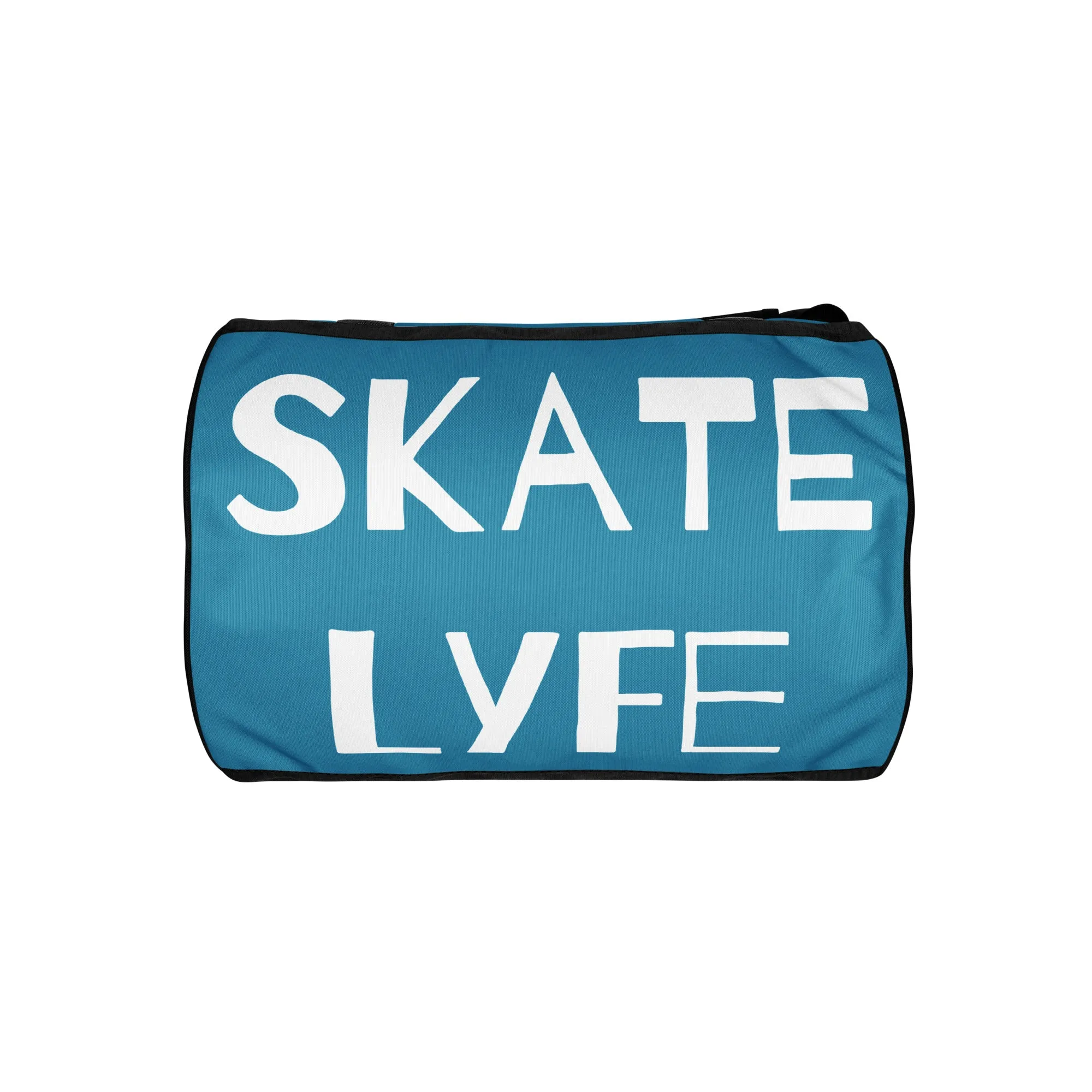 Airfros And Babyhairs Thick Couple Skaters Blue Gym Bag