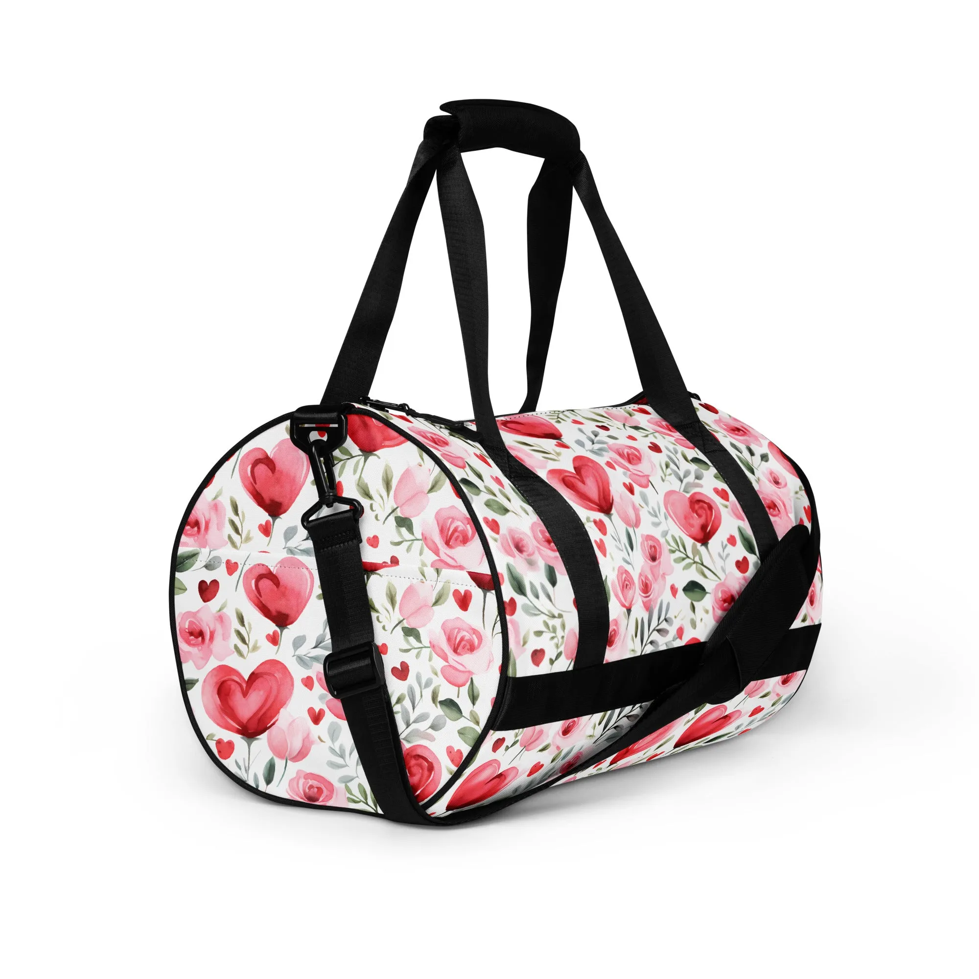 All-over print gym bag. Travel Bag, Gym, Weekend Bag