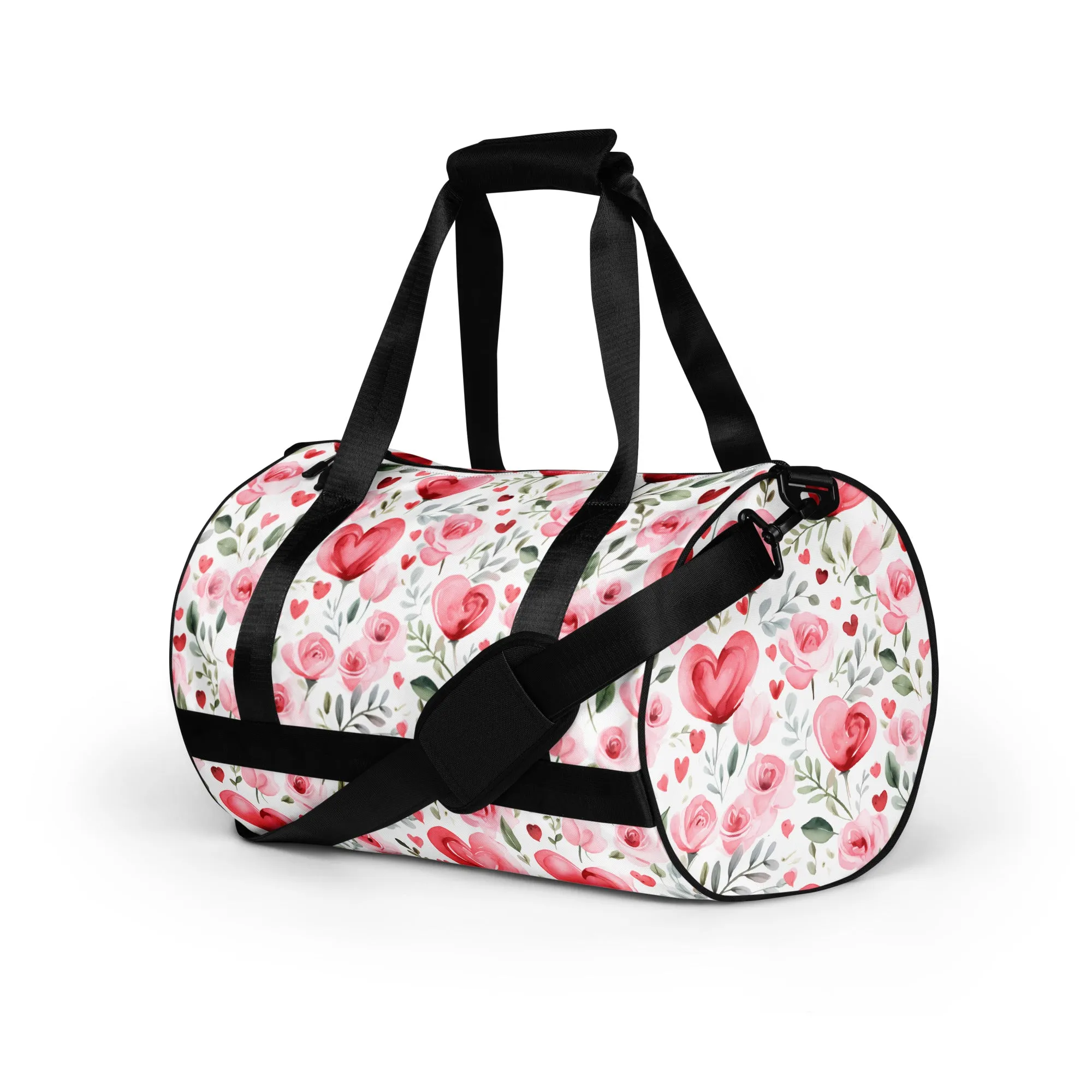 All-over print gym bag. Travel Bag, Gym, Weekend Bag