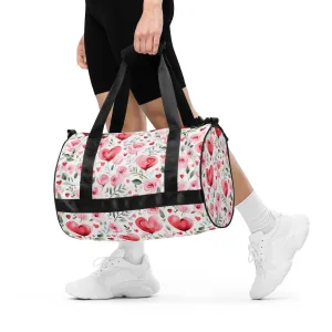 All-over print gym bag. Travel Bag, Gym, Weekend Bag
