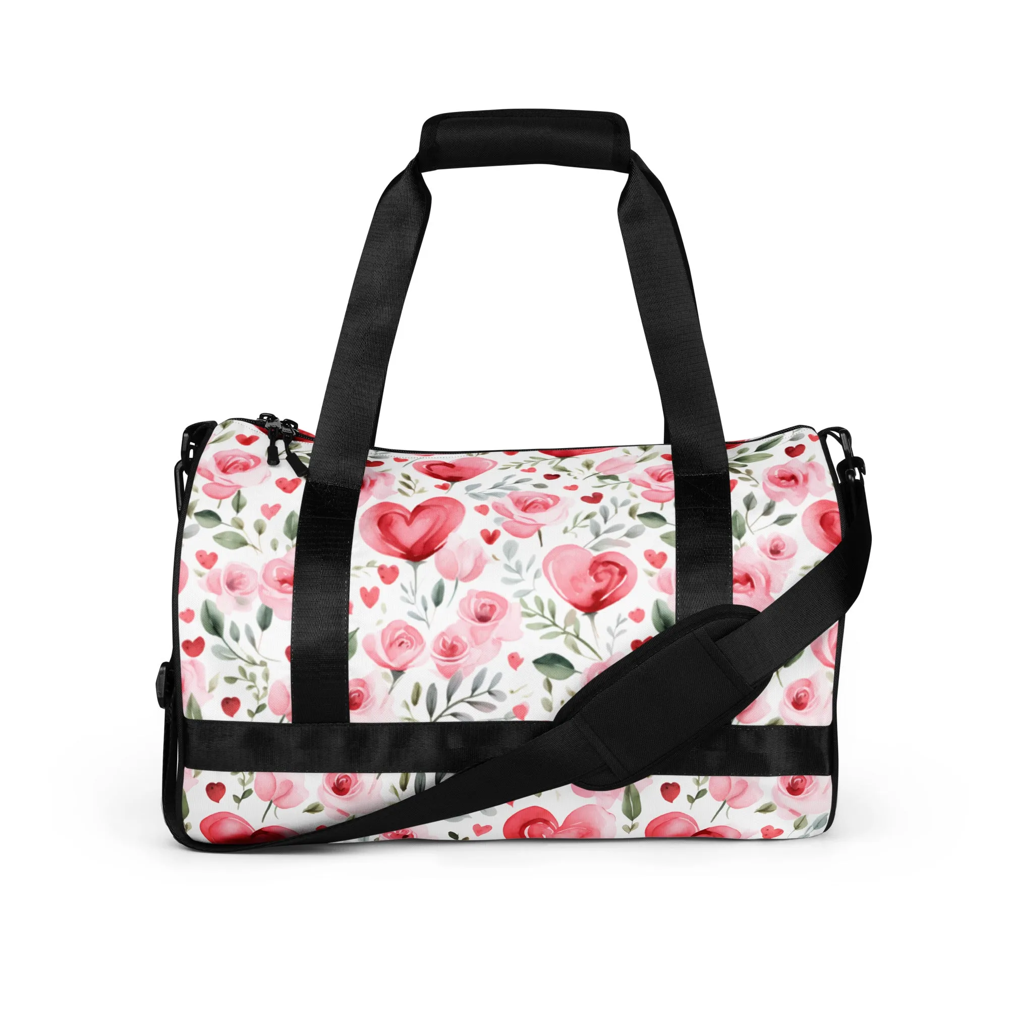 All-over print gym bag. Travel Bag, Gym, Weekend Bag