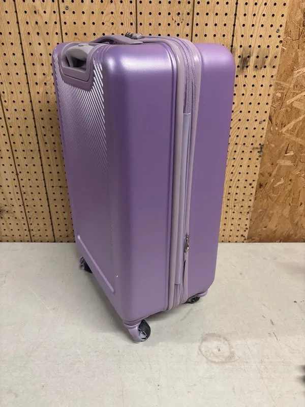 American Tourister Ikon 24" Hardside Spinner Luggage, Purple - open_box