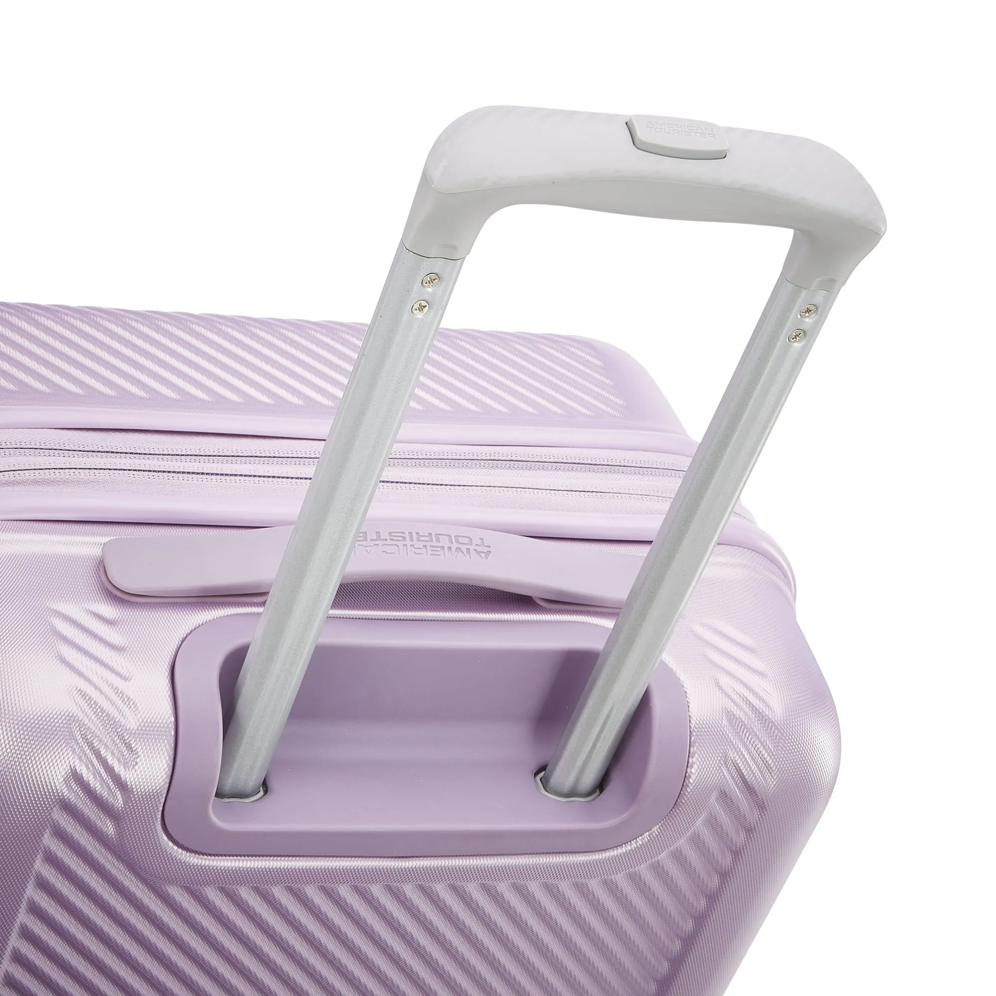 American Tourister Ikon 24" Hardside Spinner Luggage, Purple - open_box