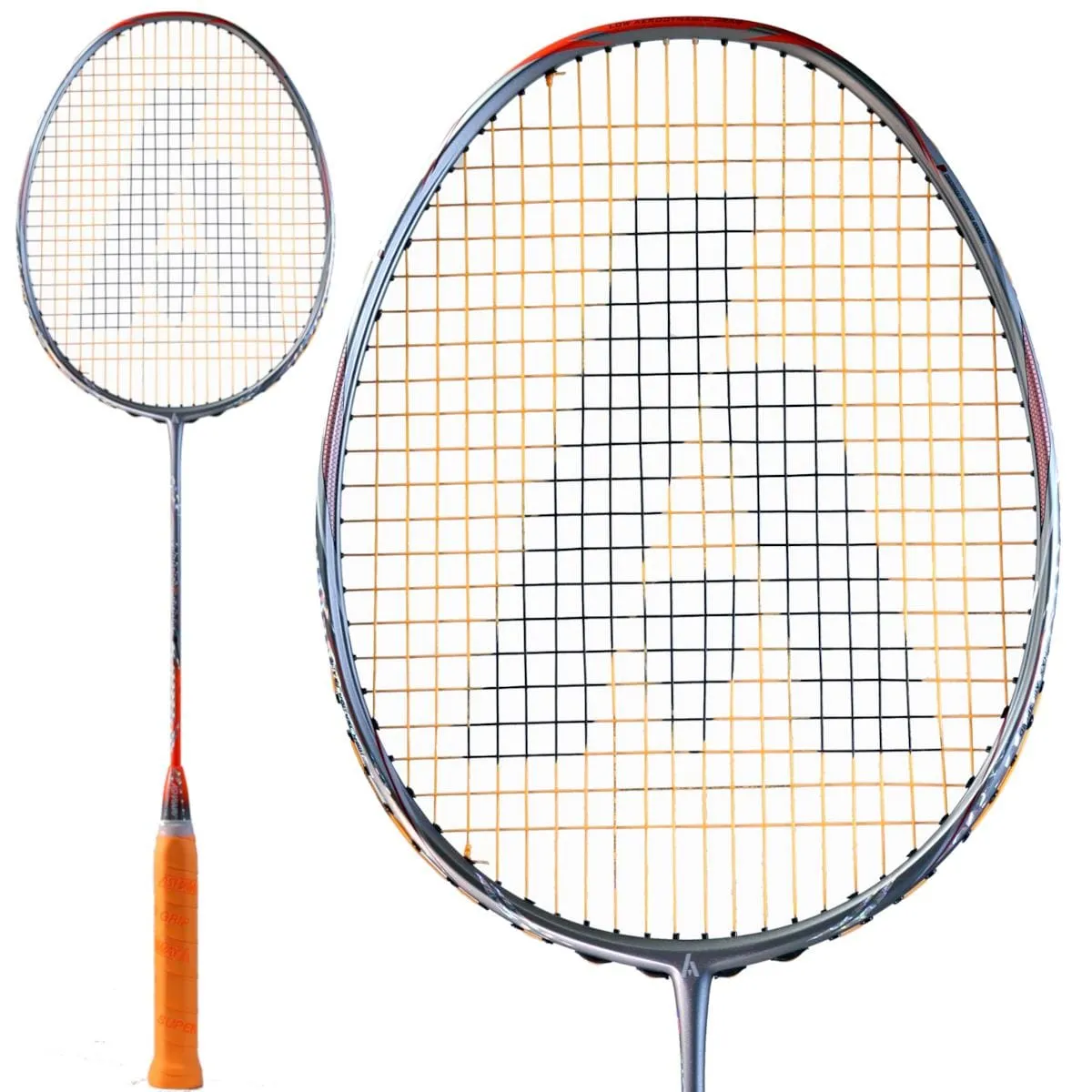 Ashaway Phantom Shard 3 3U Badminton Racket - Orange