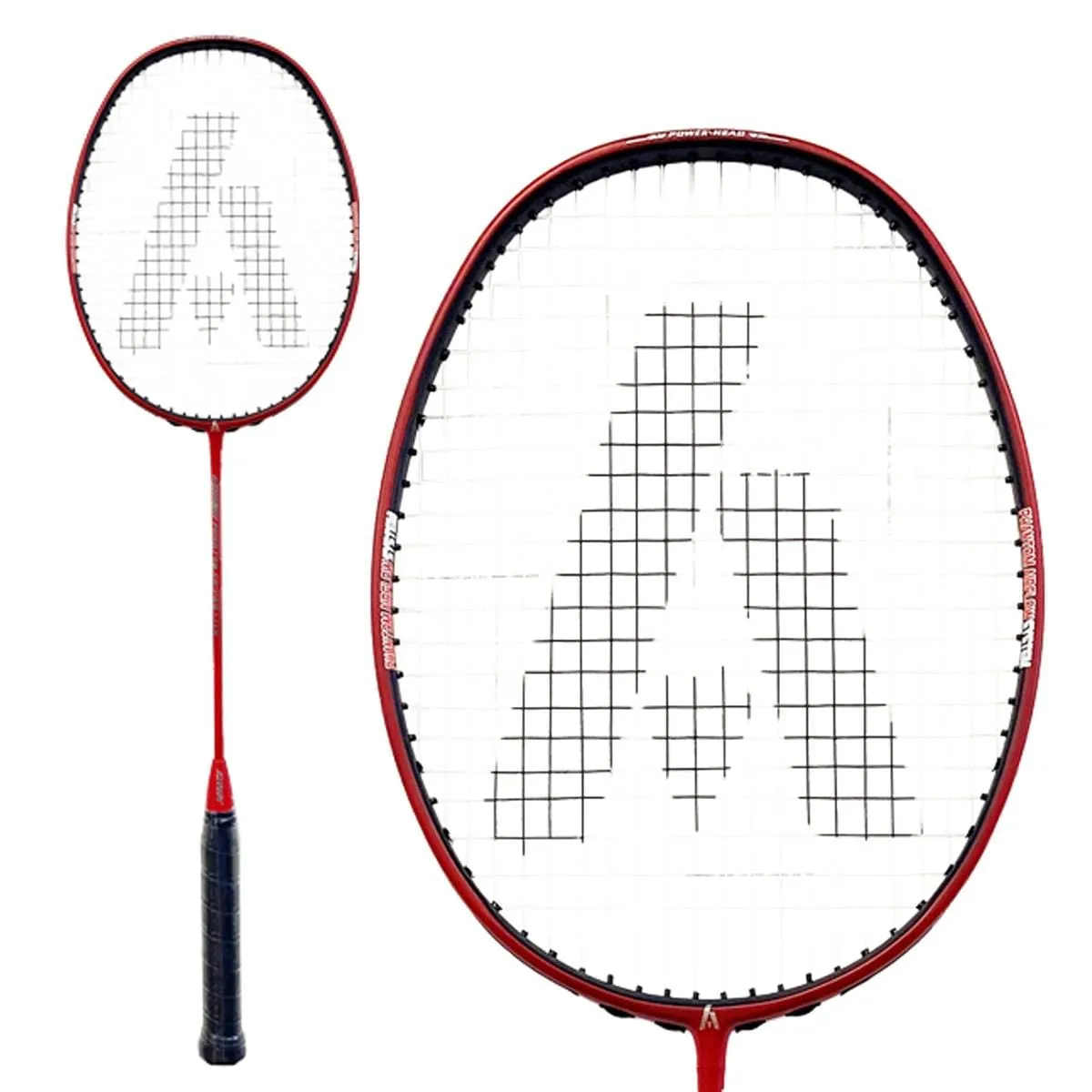 Ashaway Phantom XA Pro Lite Badminton Racket - Red