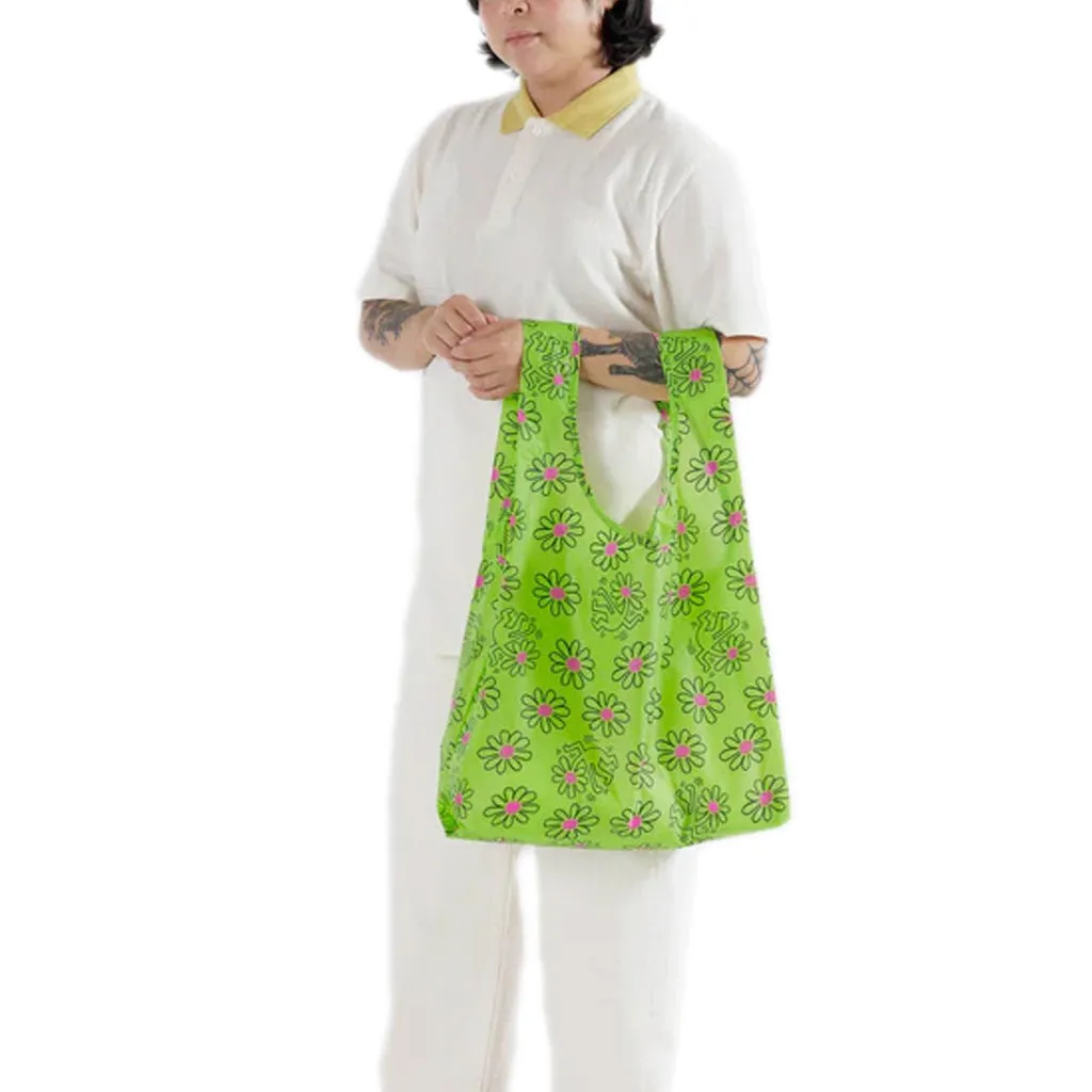 Baggu Standard Shopper Bag, Keith Haring Flower