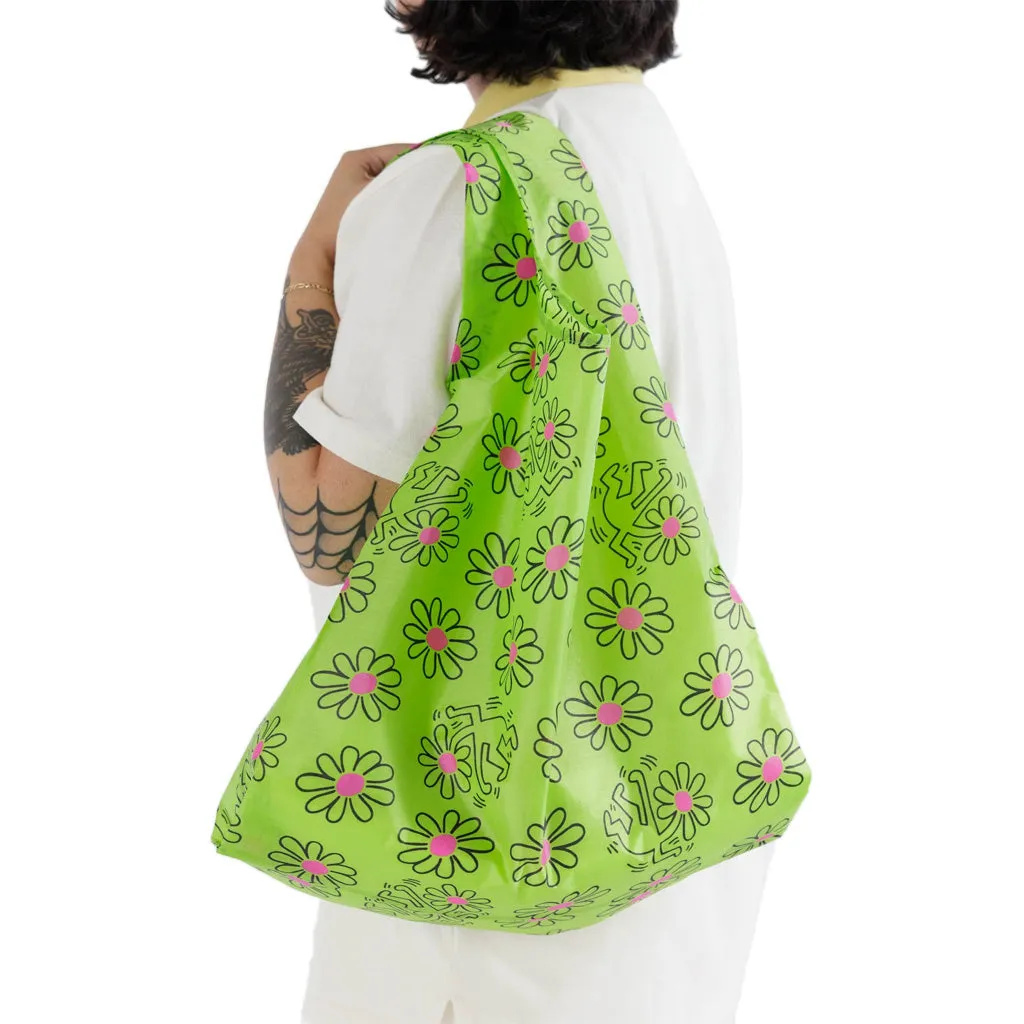 Baggu Standard Shopper Bag, Keith Haring Flower