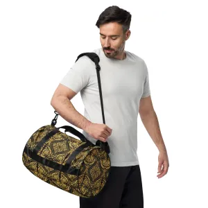 Baroque Print Gym Bag