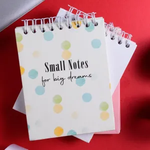 Big Dreams - Hardcover Notepad