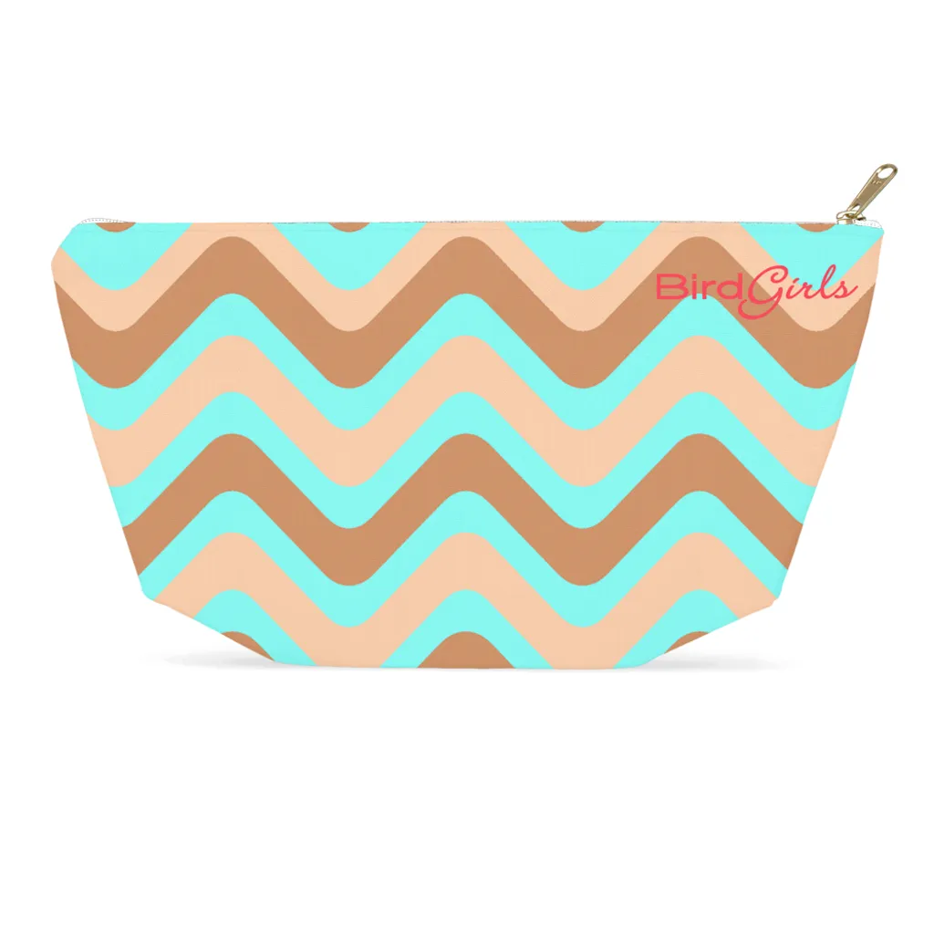 BirdGirls Wavy Accessory Pouches
