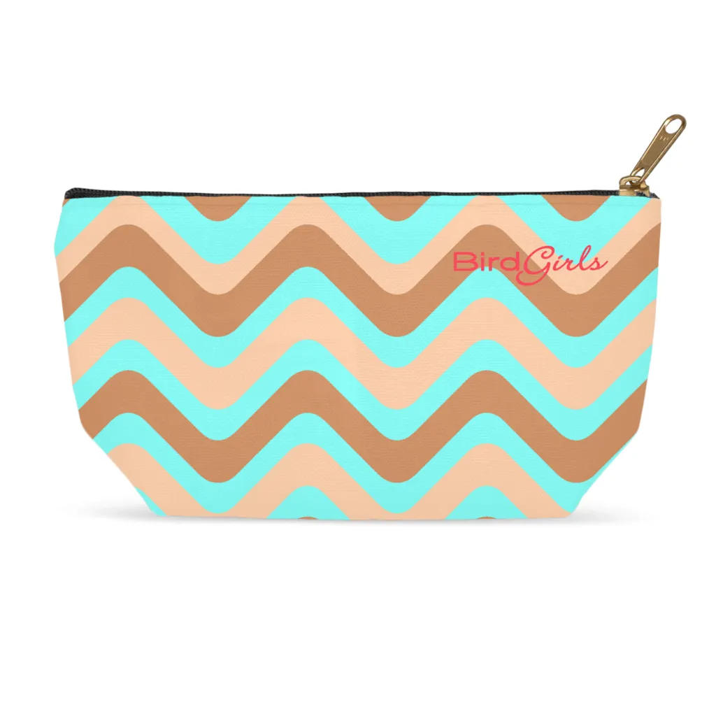 BirdGirls Wavy Accessory Pouches