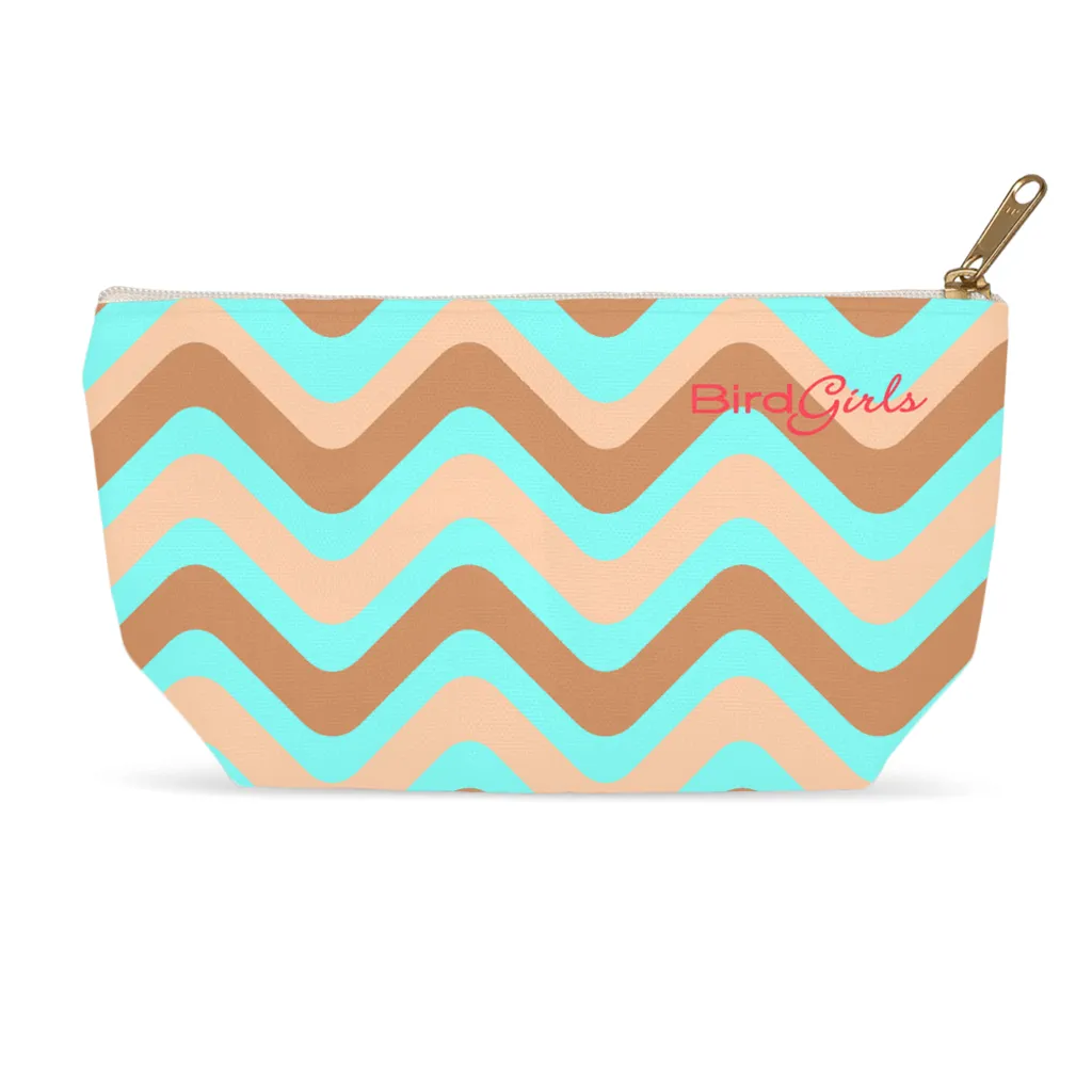 BirdGirls Wavy Accessory Pouches