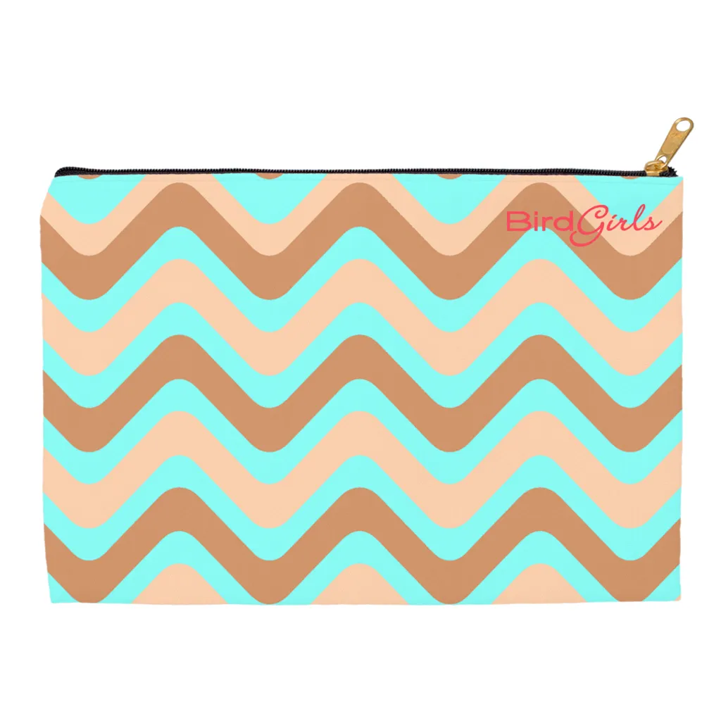 BirdGirls Wavy Accessory Pouches