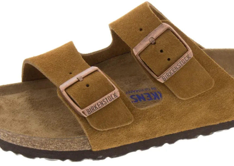 Birkenstock Arizona SFB Mink Suede Narrow