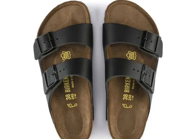 Birkenstock Arizona Smooth Leather Black Regular
