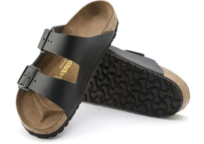 Birkenstock Arizona Smooth Leather Black Regular
