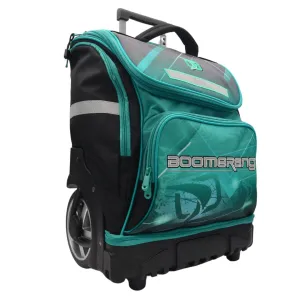 Boomerang Hardbody Big Wheel Trolley Bag Green