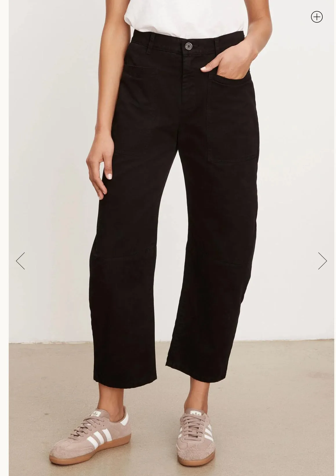 Brylie Sanded Twill Utility Pant