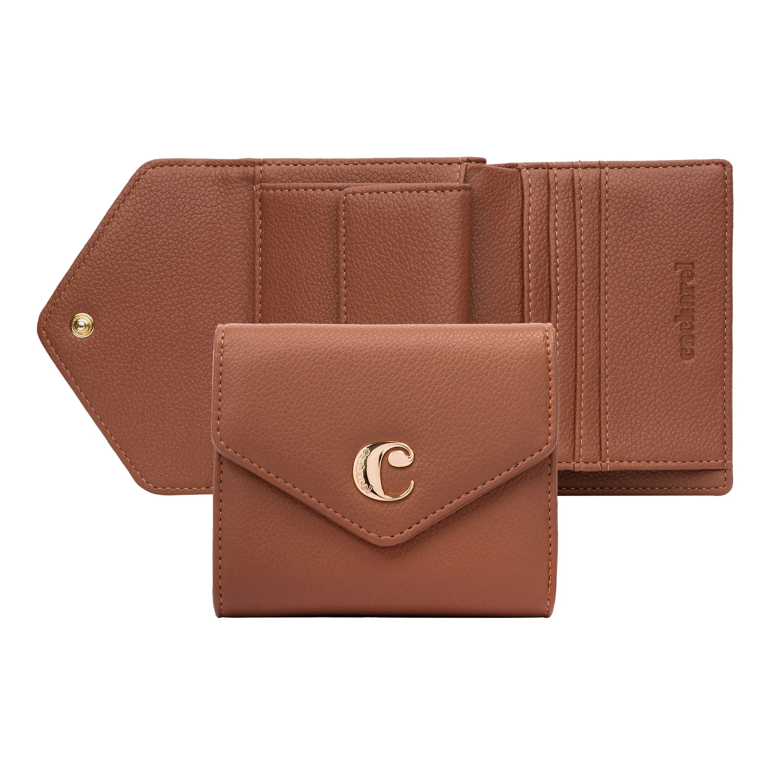 Cacharel CEL219Z-Lady wallet Alma Camel
