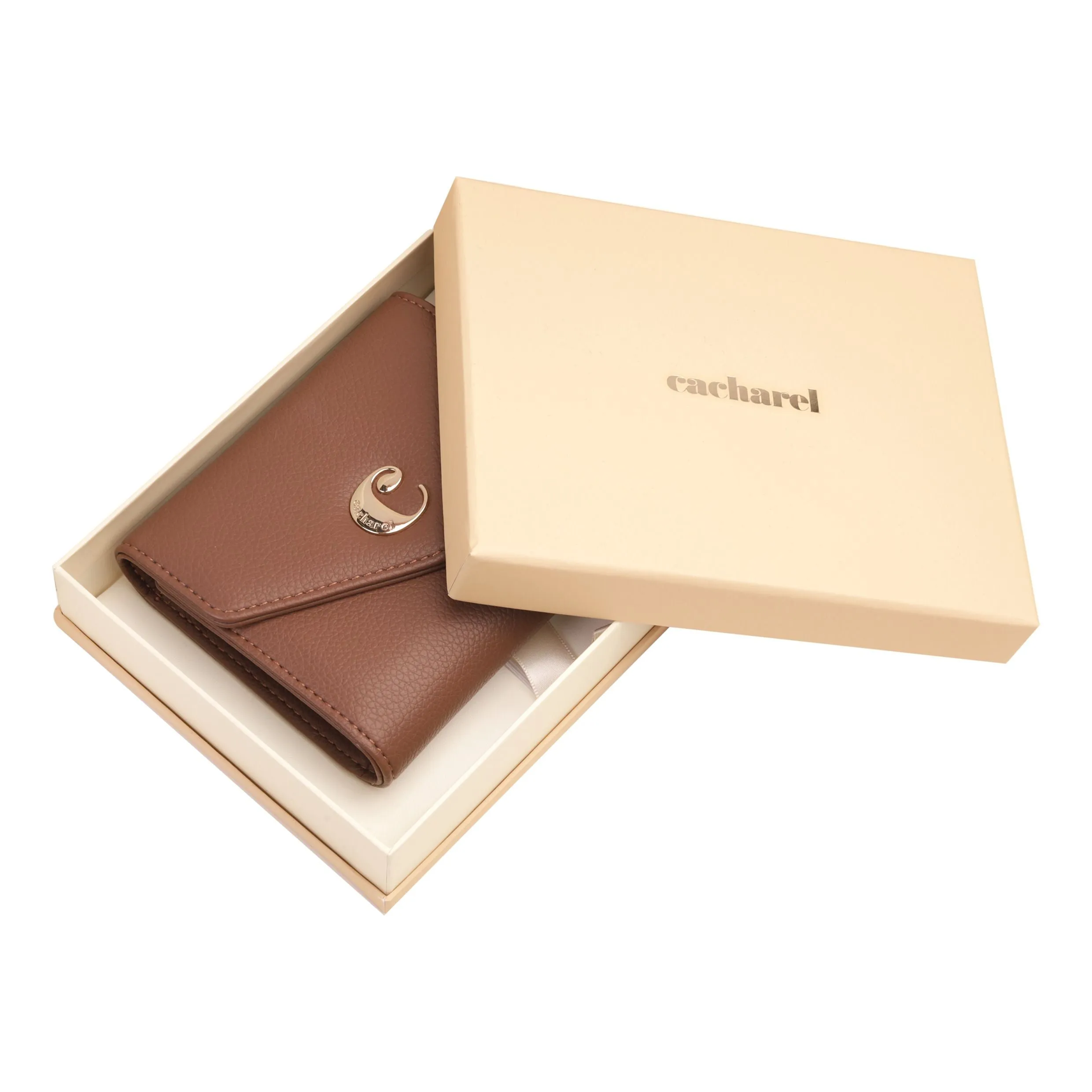 Cacharel CEL219Z-Lady wallet Alma Camel