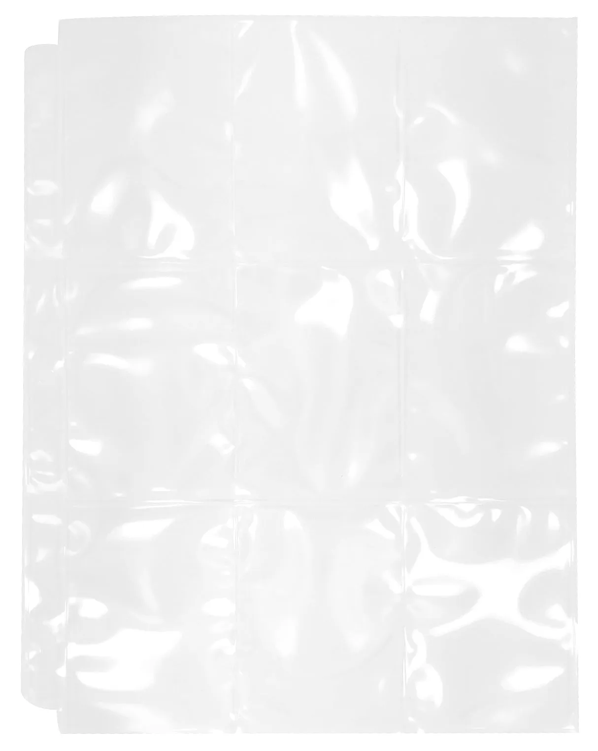 CheckOutStore 9 Pocket Trading Card Page Protectors (Holds 18 Cards Back to Back)