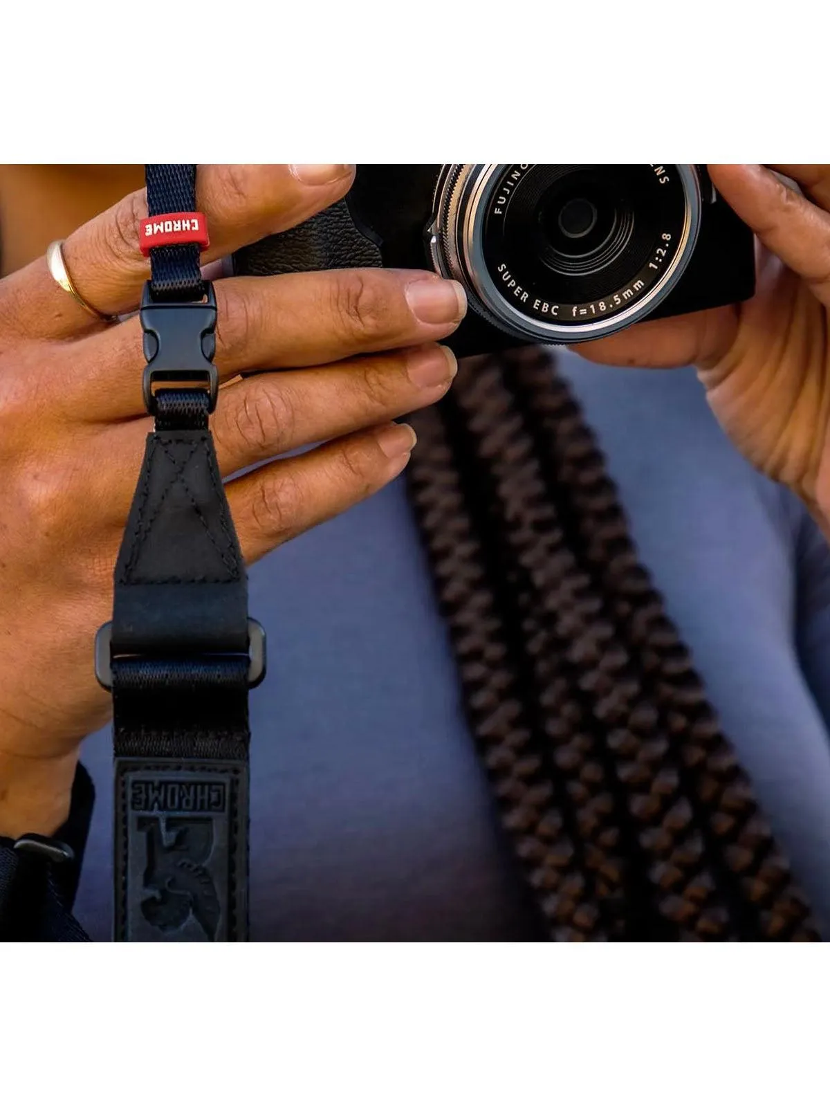 Chrome Industries Niko Camera Wrist Strap Black