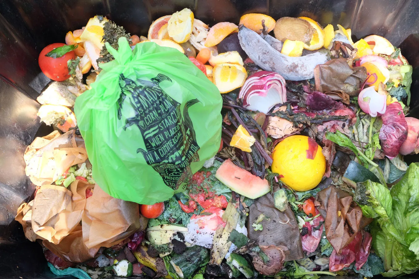 Compostable Food Scrap Bags<br>3 Gallon x2