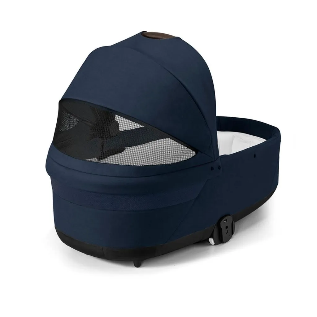 CYBEX EOS Comfort Bundle Travel System with Aton B2 I-SIZE and Snogga Footmuff - Ocean Blue