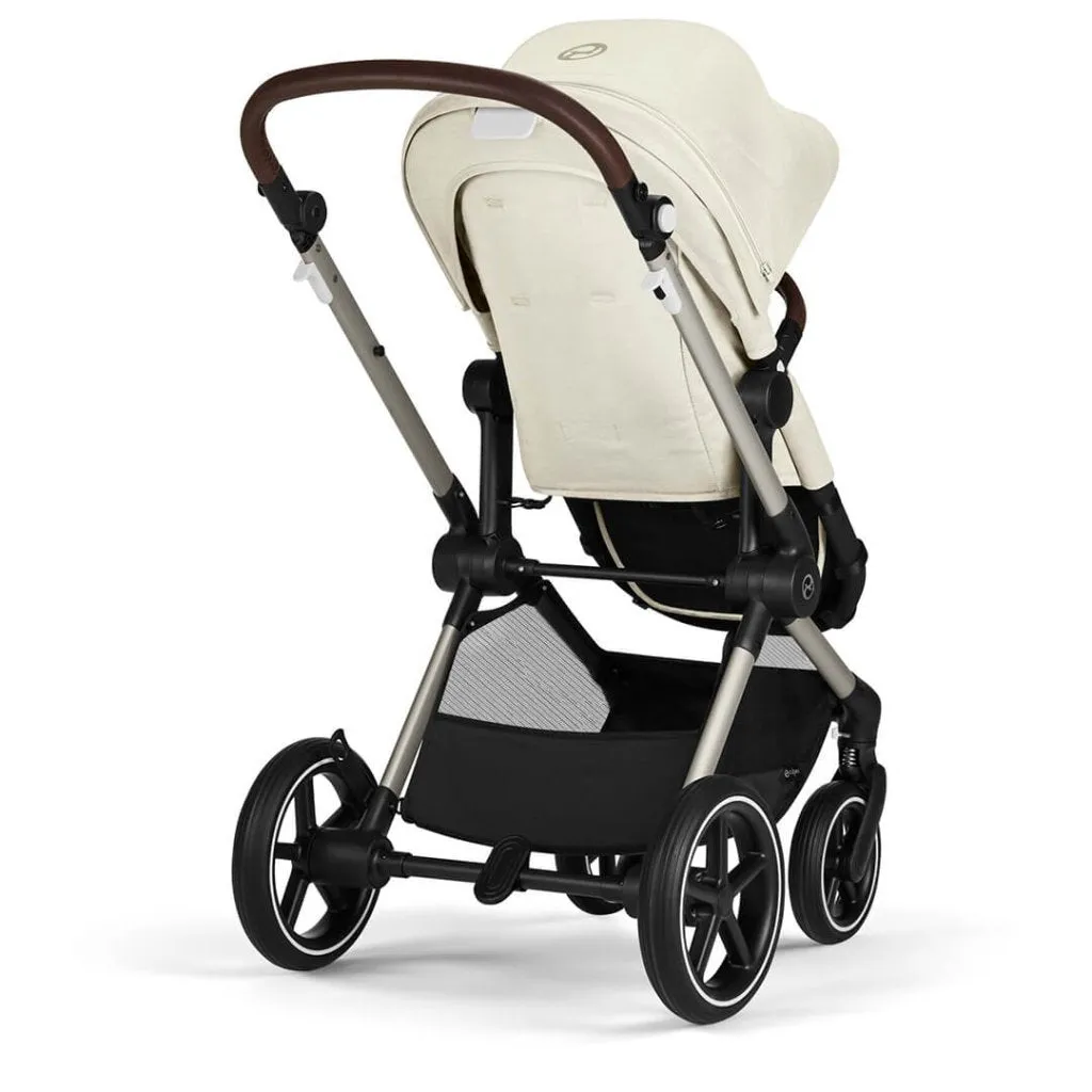 CYBEX EOS LUX Stroller With Taupe Frame - Seashell Beige