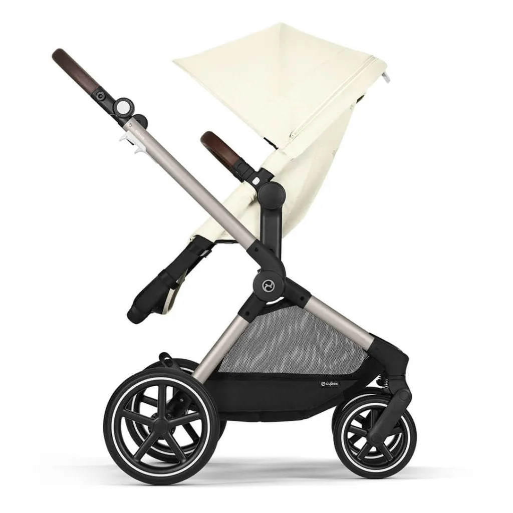CYBEX EOS LUX Stroller With Taupe Frame - Seashell Beige