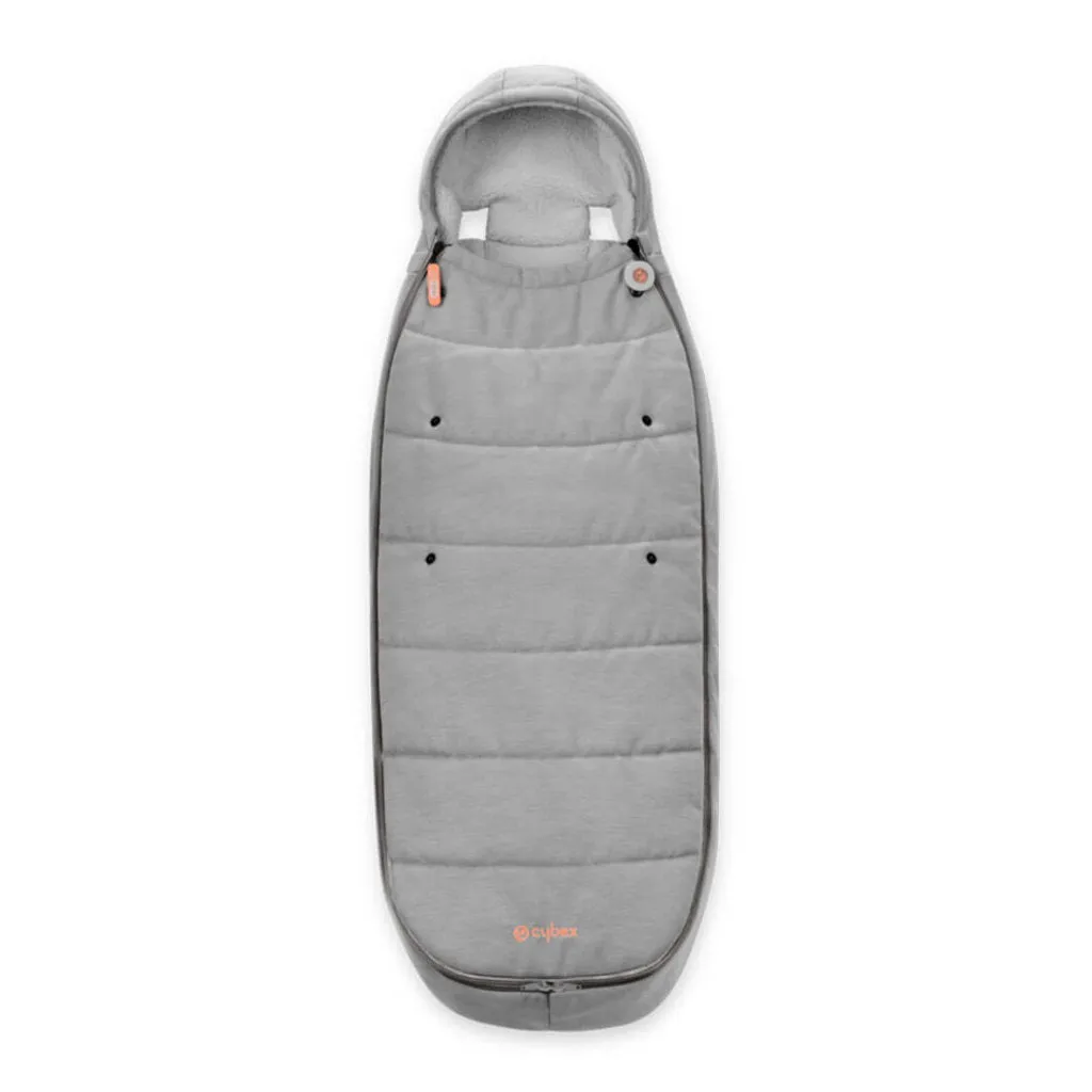 CYBEX EOS Luxury Travel System CLOUD T I-SIZE with Gold Footmuff - Lava Grey