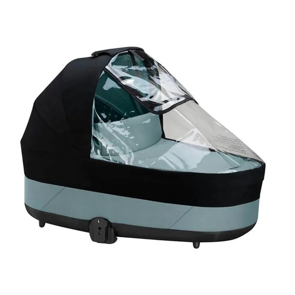 CYBEX EOS Travel System Essential Bundle with Gold Footmuff - Seashell Beige