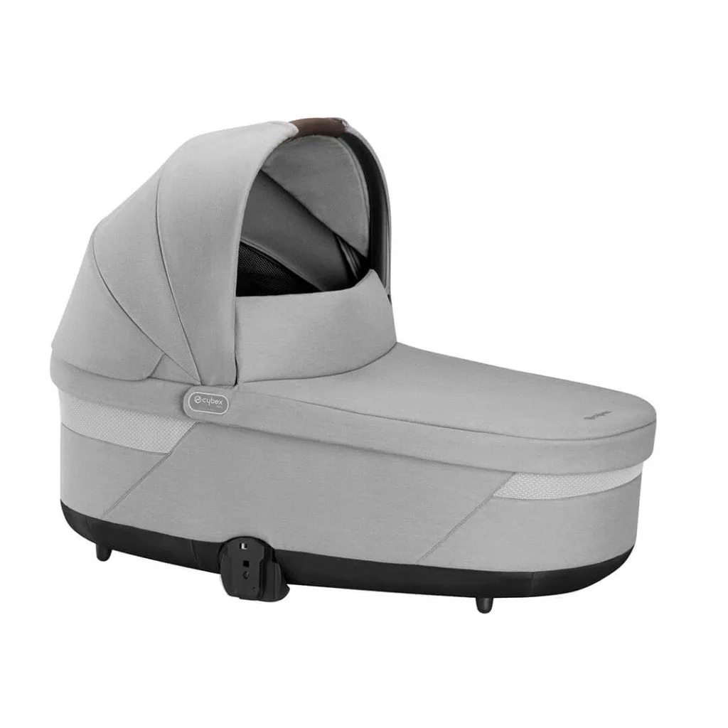 CYBEX EOS Travel System Essential Bundle with Snogga Footmuff - Lava Grey