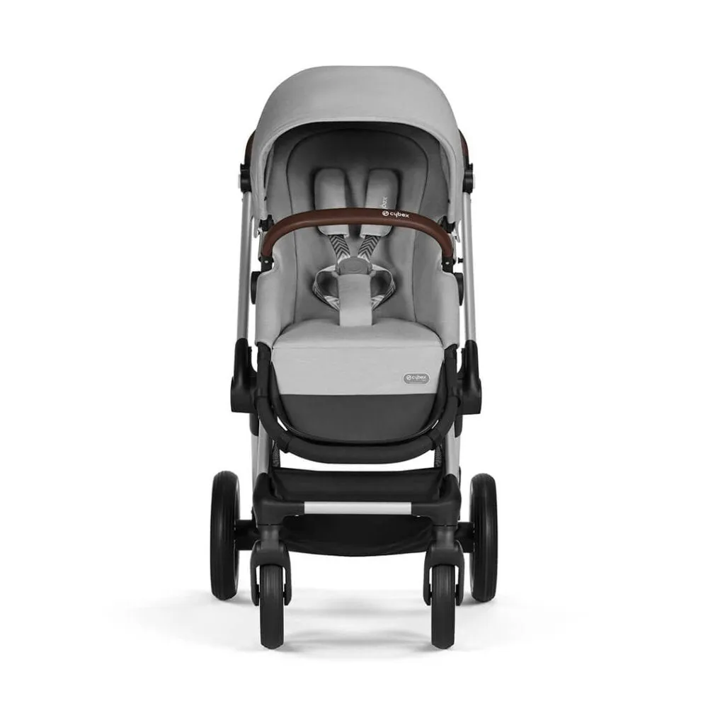 CYBEX EOS Travel System Essential Bundle with Snogga Footmuff - Lava Grey