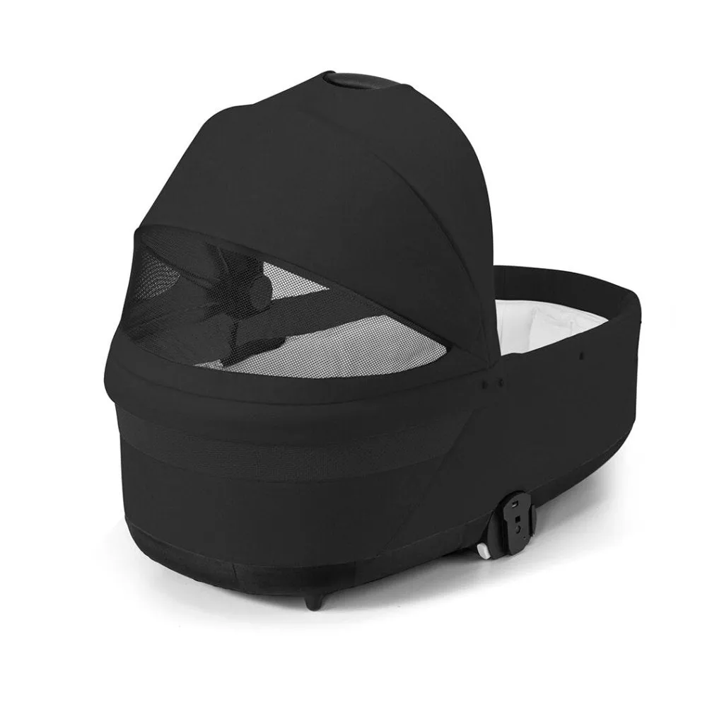 CYBEX EOS Travel System Essential Bundle with Snogga Footmuff - Moon Black