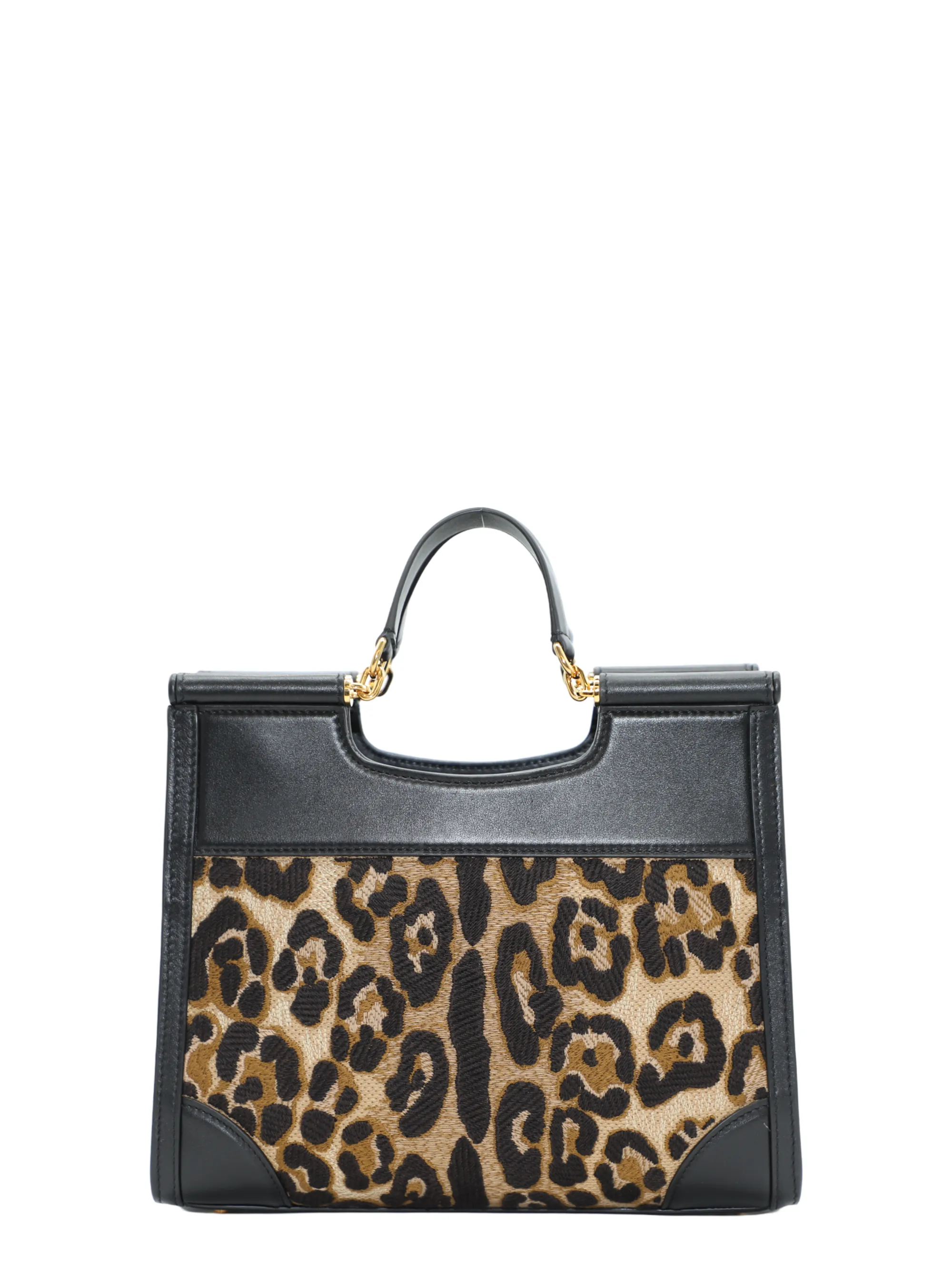 Dolce & Gabbana Everyday Bag in Print Leopard/Black