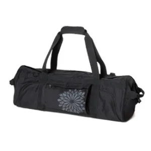 easyoga Premium Carry-all Canvas Yoga Bag- Dots - L1 Black