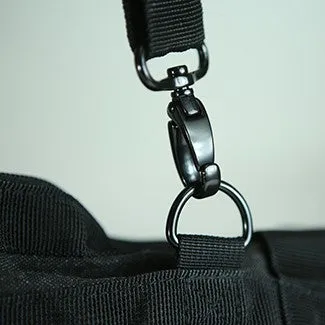 easyoga Premium Carry-all Canvas Yoga Bag- Dots - L1 Black