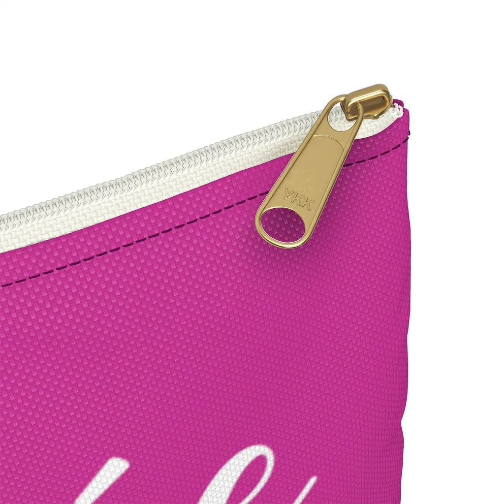 Fiancée Essentials Hot Pink Accessory Pouch