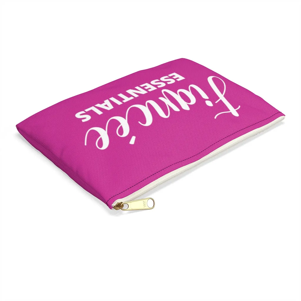 Fiancée Essentials Hot Pink Accessory Pouch