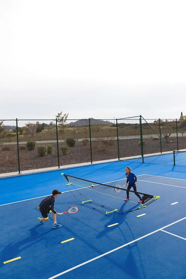 FILET DE TENNIS 5 MÈTRES SPEED RÉGLABLE EN HAUTEUR ET PLIABLE
