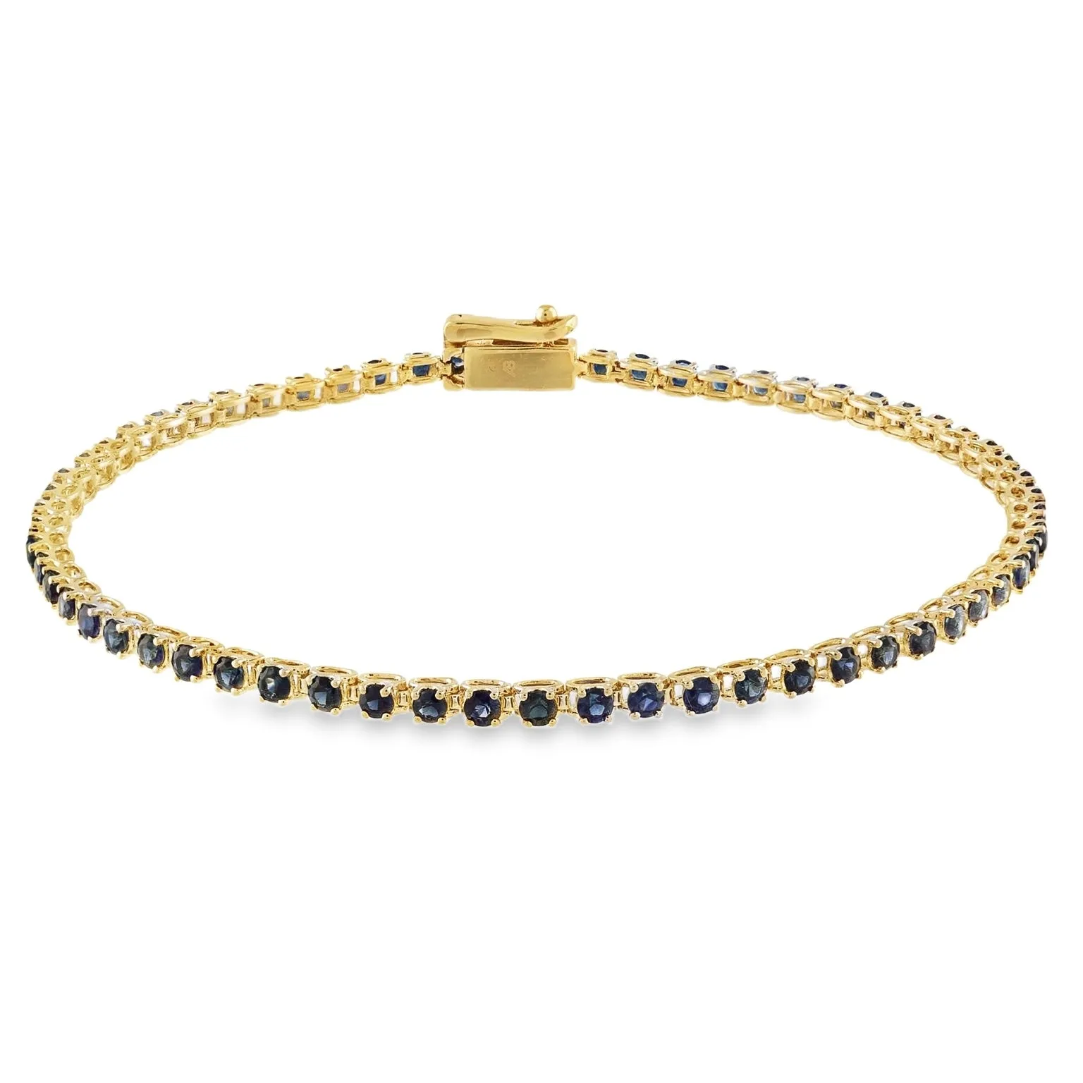 Fine Color Stone Tennis Bracelet
