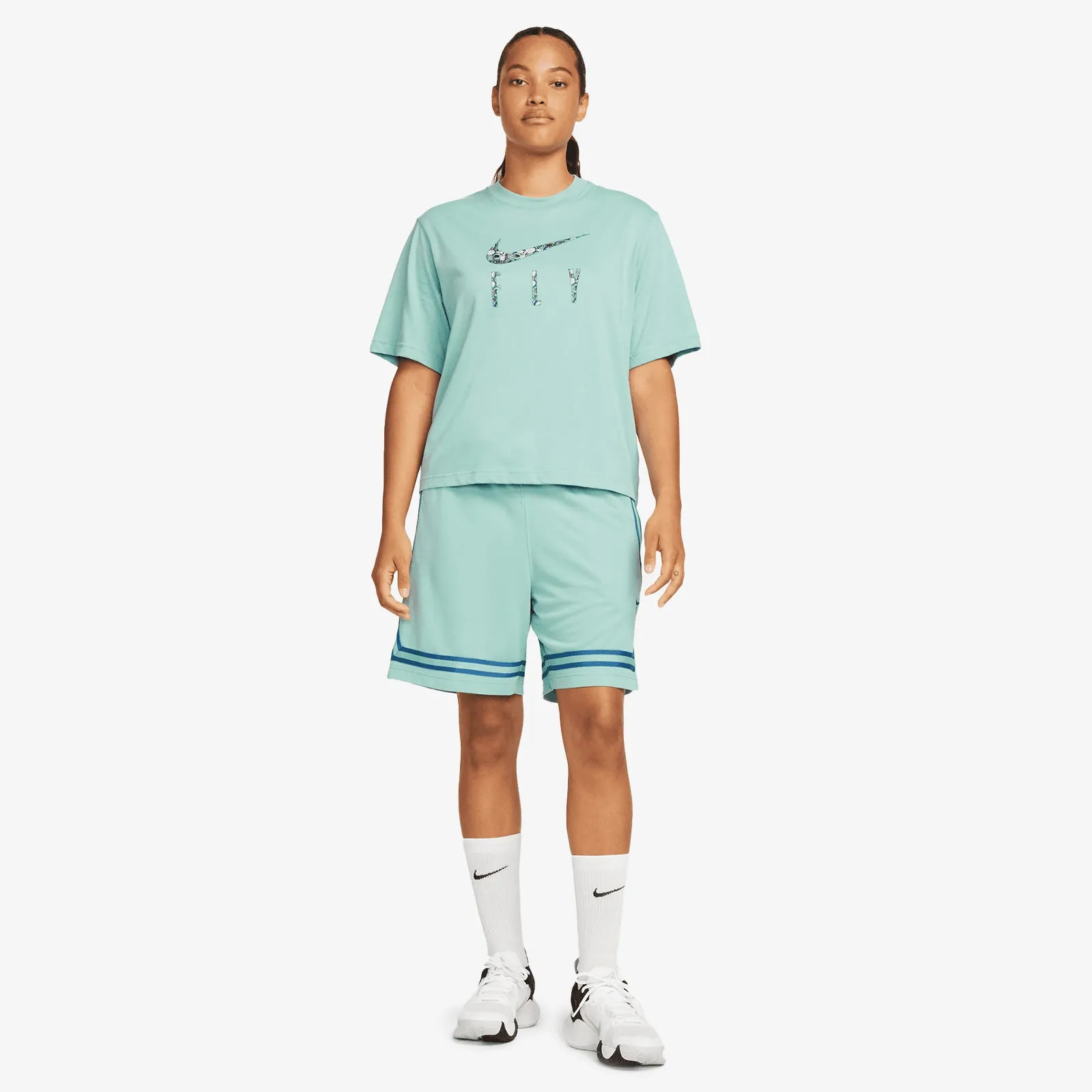 Fly Crossover Women's Basketball Shorts - Mineral