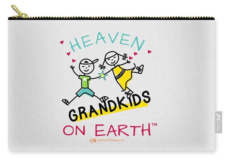 Grandkids Heaven on Earth - Carry-All Pouch